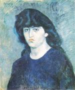 Portrait of Suzanne Bloch pablo picasso